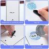 Love Message Scratch Off Stickers DIY Lottery Ticket Activity Card Material Coating Labels