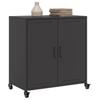 Sideboard Black 68 x 39 x 72 cm Steel