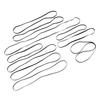 10 Pcs Turntable Belt Set High Elasticity Rubber Belt Replacement for Record Player CD DVD Player Ph