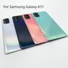 Для Samsung Galaxy A71 крышка батарейного отсека задняя дверь Замена корпуса для Samsung A71 4G A715F A715B с объективом камеры