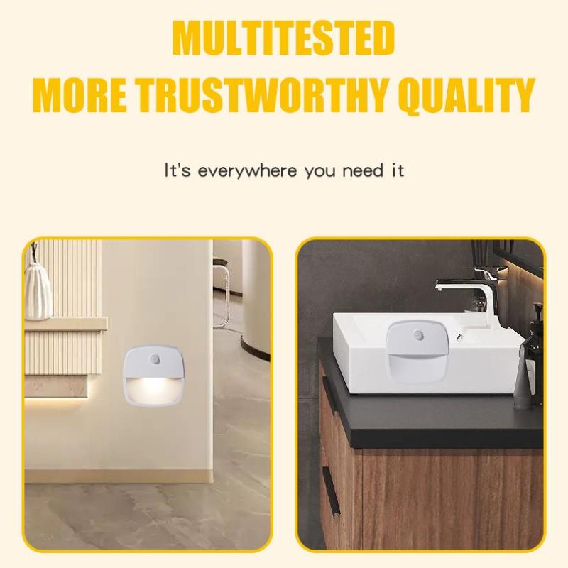 Wireless LED Night Light with Motion Sensor