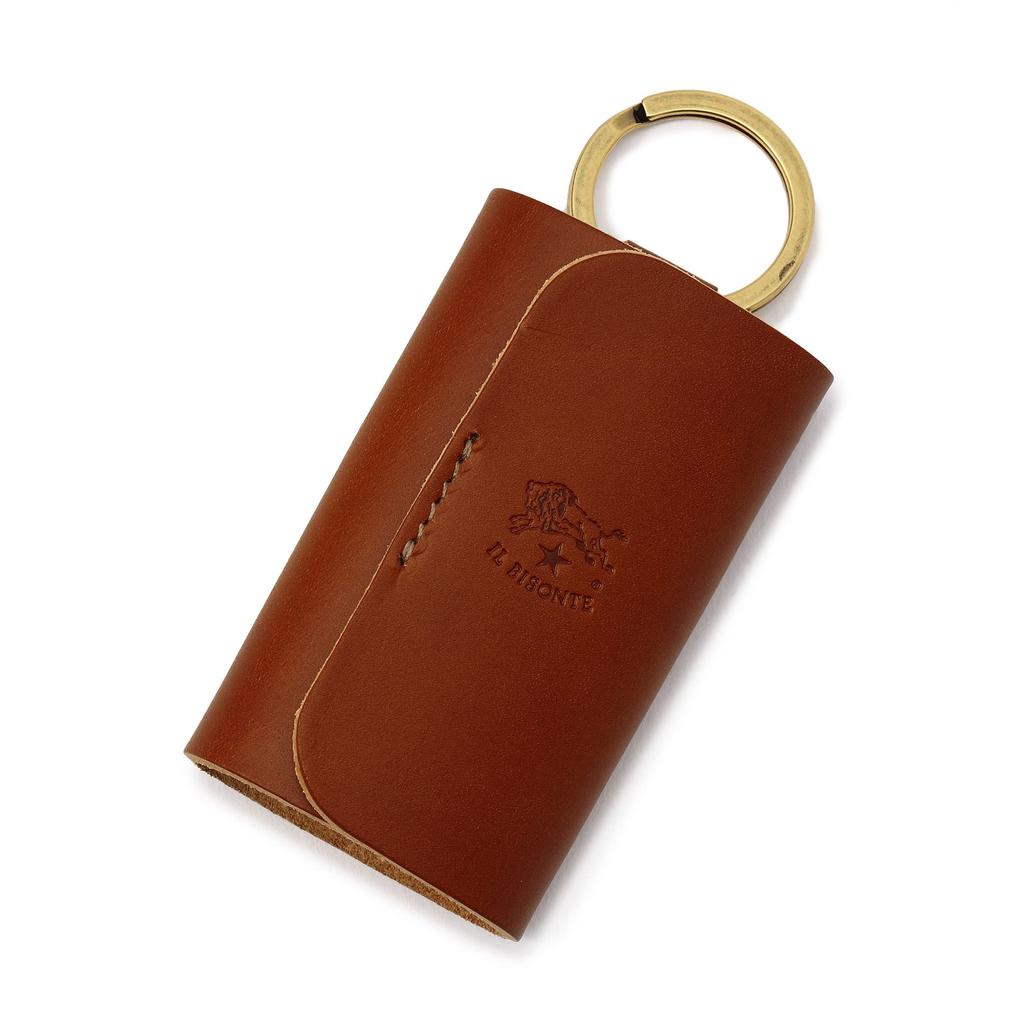 Key Case F Red Brown [Il Bisonte] 54_1_54192309490