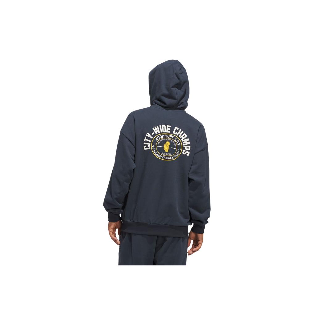 Adidas Originals Hoop York City Basketball Community Loose Fit Hoodie Unisex Hoodies JY4738