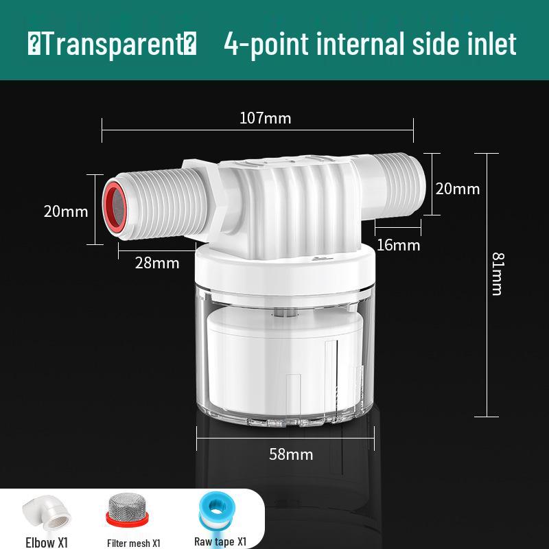 Automatic Water Level Control Valve for Tanks and Car Wash Systems