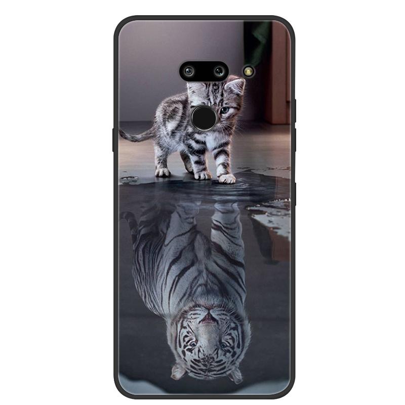 For LG G8 ThinQ Case Soft Silicon TPU Phone Case Cover for LG G8 ThinQ Back Cover G8thinQ G 8 Bumper Funda Shells Protective