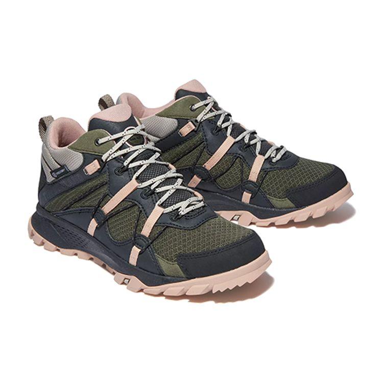 Timberland Garrison Trail нескользящие дышащие низкие кроссовки для бега на открытом воздухе женские кроссовки темно-зеленые A2FQ4A58