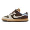 Кроссовки женские Dunk Low Love & Peace коричневые HQ3459-212