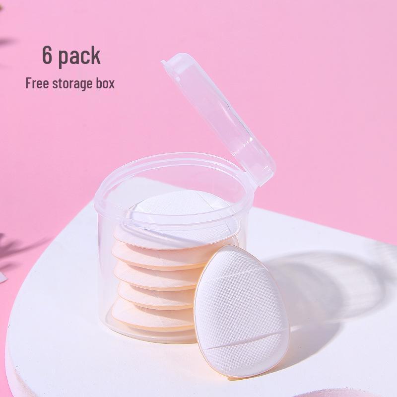 Мини-пуховка-кушон Water Drop Air Cushion Powder Puff для нанесения консилера и макияжа