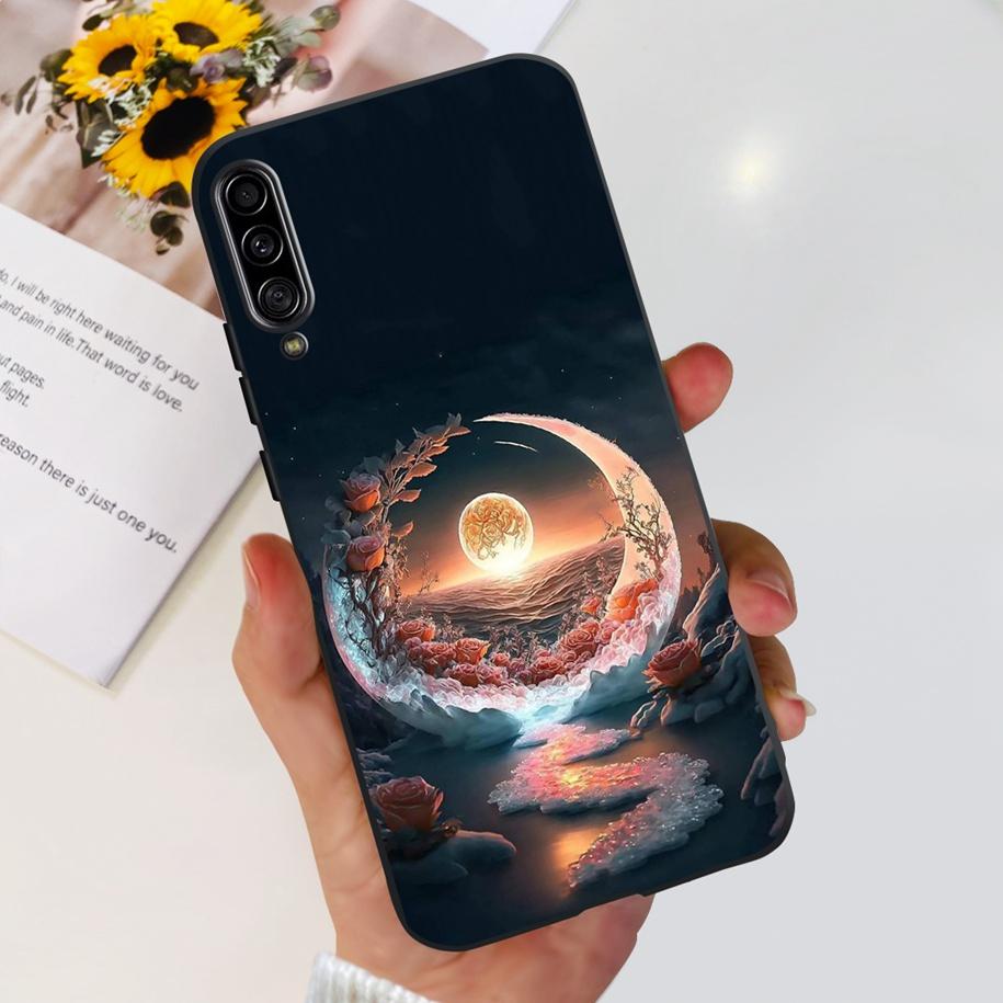 For Samsung Galaxy A90 5G Case Popular Flower Soft Silicon Phone Cover For Samsung A90 5G Fundas A 90 SM-A908N Shockproof Bumper