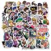 50 шт. Аниме JoJo's Bizarre Adventure Мультяшные Наклейки для DIY Гитара Чемодан Скейтборд Ноутбук Телефон Наклейки Наклейка Детские Игрушки