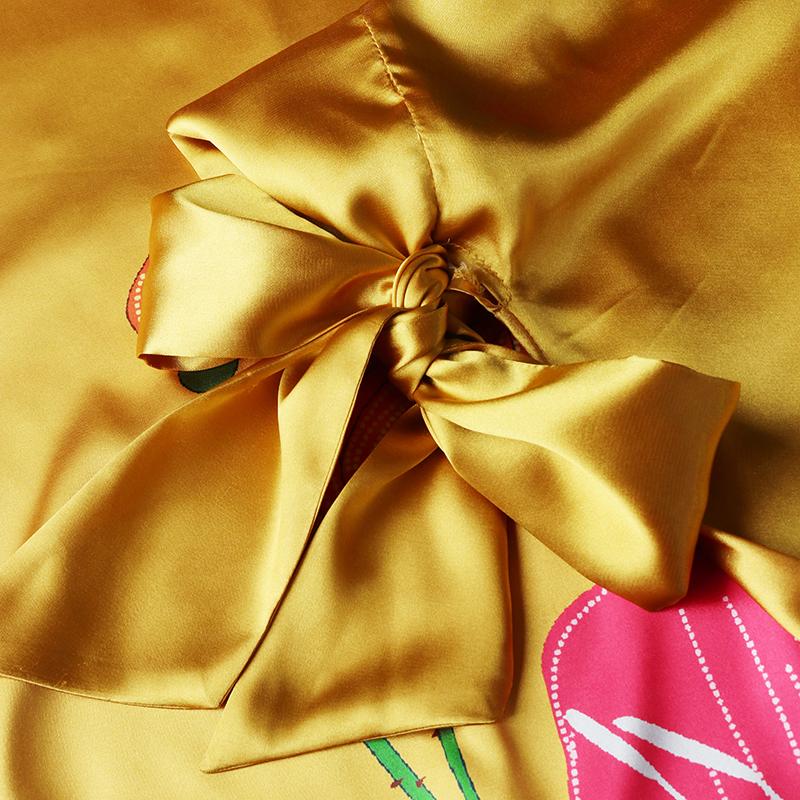 VONDA Весенние женские платья макси с цветочным принтом, элегантное платье больших размеров