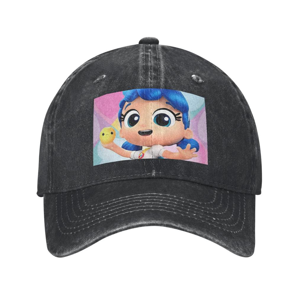True and The Rainbow Kingdom Baseball Caps Snapback Washed Denim Hats Adjustable Casquette Streetwear Baseball Cowboy Hat