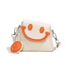 Cute Smiley Face Trendy Personality Creative Women's Bag Versatile Casual Little Girl Shoulder Messenger Bag Children's Bag