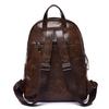 Women's Soft Leather Anti-theft Retro Casual Lightweight Backpack Handbag Travel Daily and Shopping Bag