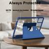 Чехол для Lenovo Tab M11 TB330/Xiaoxin Pad 11 2024 Вращающаяся подставка ПУ кожа+Акрил+ТПУ Чехол для планшета
