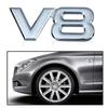 3D Металлический Логотип Буква V6 V8 Крыло Крыло Крыла Крышки Багажника Значок Наклейка Наклейки На Кузов Стайлинг Для Аксессуаров Toyota Highlander