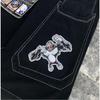 New Y2k Jeans Classic Straight Pants Loose Letter Print  Jeans High Street Casual Trousers Punk Style Wide Leg Pants