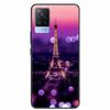 For Vivo S9 V21 V21e Case Black Silicone Back Cover Case For Vivo V21 S9 V21e Phone Cases Cover V 21 e S 9 Funda Coque Cartoon