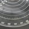 Круглый центроискатель Yousheng, циркуль, токарный центрирующий инструмент, калибр круга, акриловые круги для черчения, диаметр круга, шаблон для черчения кругов