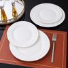 Pure White Bone China Dinner Plate