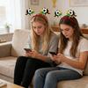 Футбольная повязка на голову Мягкая Легкая Эластичная Посадка Обруч для волос Футбольный матч Поддерживающие Аксессуары День игры Тренировка Сборы болельщиков Футбольный аксессуар