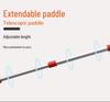 Telescopic Aluminum T-Handle Boat Paddle for Outdoor Water Sports