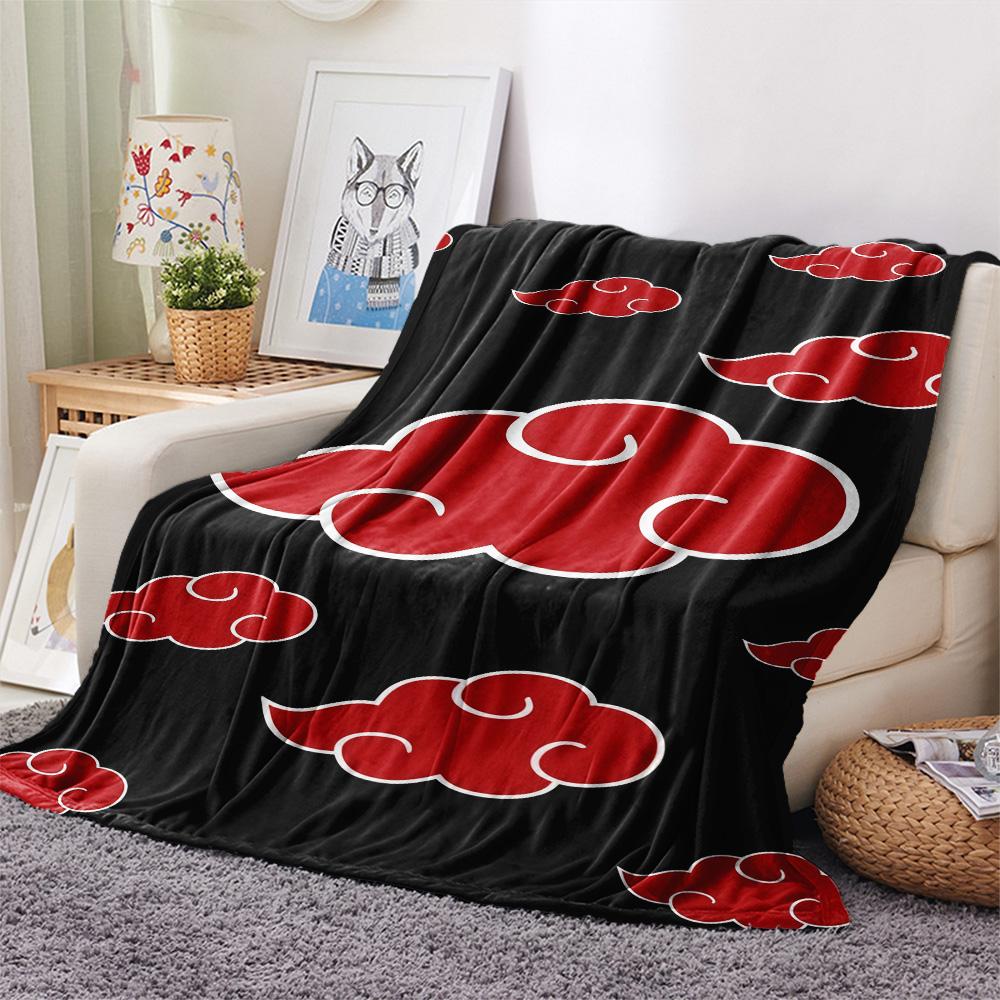 1PC Naruto Patterned Flannel Blanket Suitable For All Seasons For Home Decor Warmth And Comfort Gifts Holiday Present