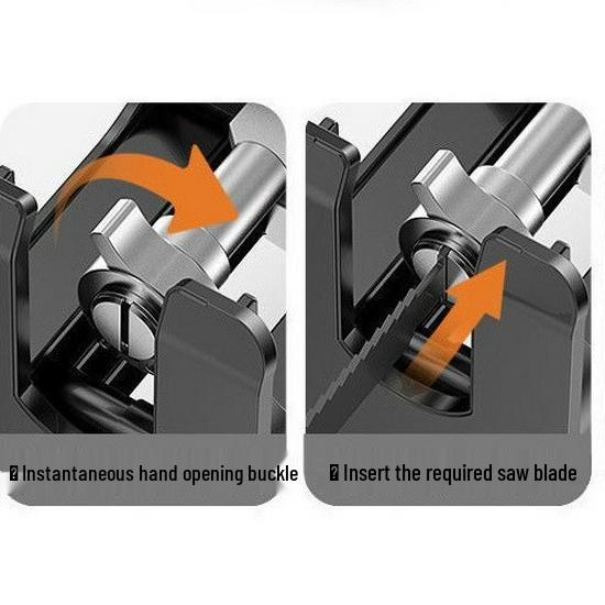 Electric Drill to Reciprocating Saw Converter: Transform Hand Drill into Curve Cutting Saw