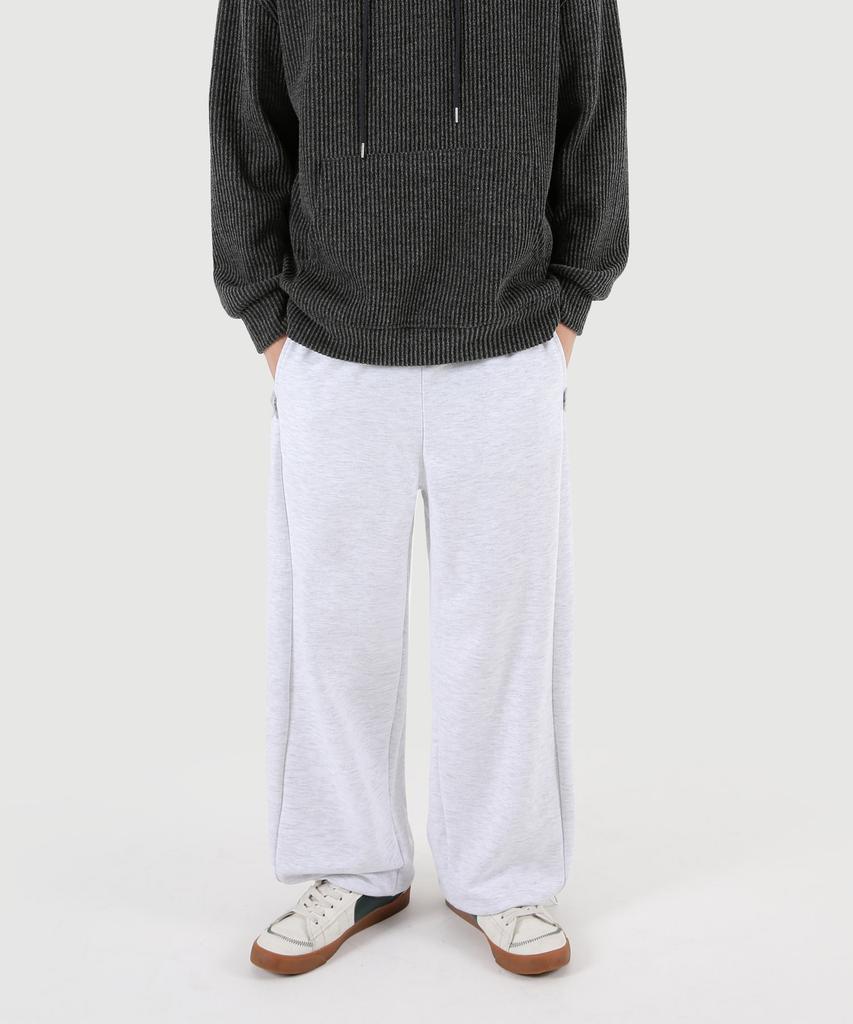 UMM Side Button Snap Balloon Wide Sweatpants 3 Colors