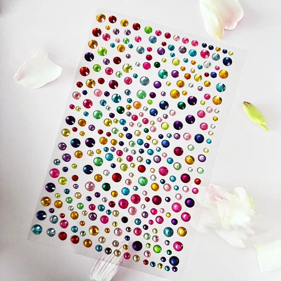 Наклейки со стразами Искусственный жемчуг Самоклеящиеся противоскользящие Фестивальные украшения для лица Наклейка на концертный макияж Волосы на лице Украшение тела Подвески со стразами