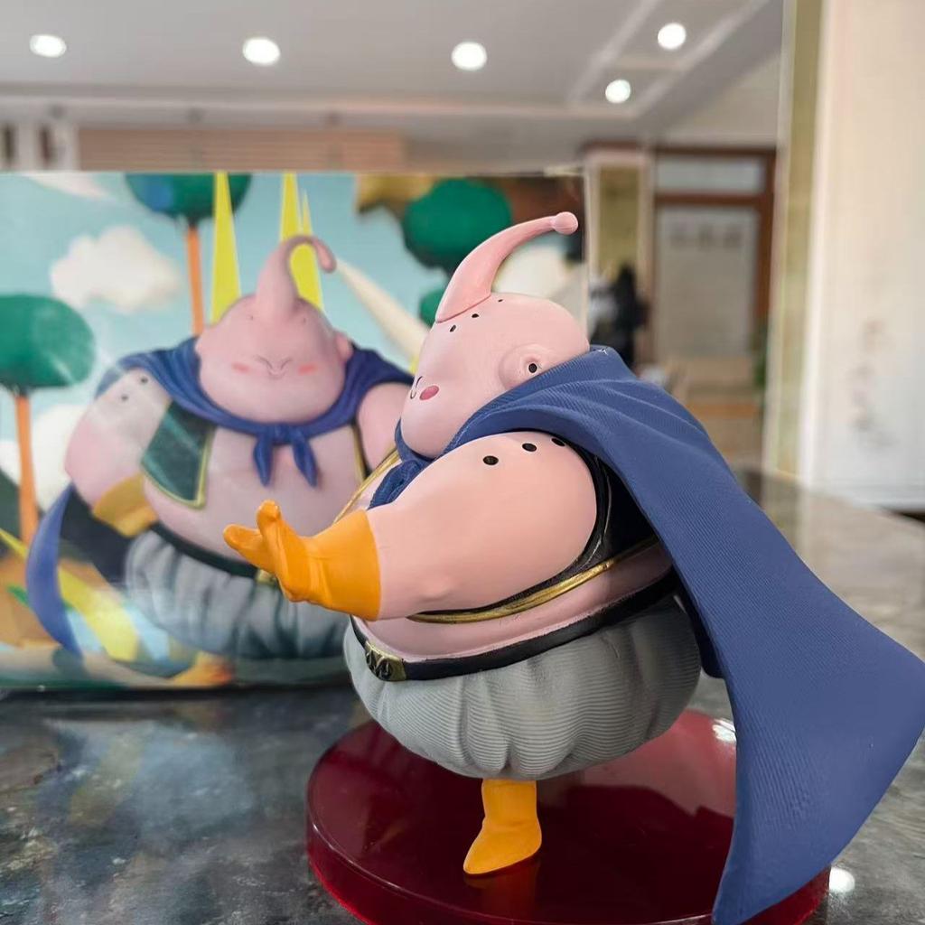 Толстый Бу Бокс Бесконечная Форма SSj3 Dragon BallZ 5.51Дюйма/14см Может двигаться ПВХ Боевая Фигурка Любимая Игрушка Фанатов Аниме Подарок
