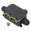 Water Proof Junction Box 3 Way IP68 Plastic External Electric Power Cord Box for Outdoor Lighting