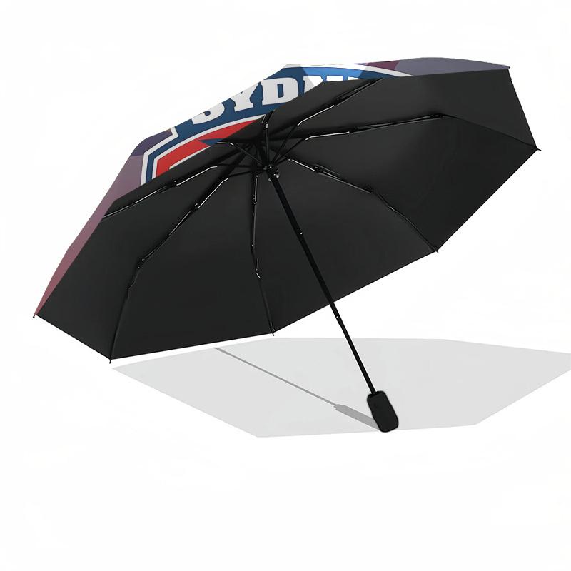 Sydney Roosters, Logo Automatic Opening and Closing, 8 rib Structure Portable Umbrella, Suitable for Men and Women in All Seasons  Perfect G