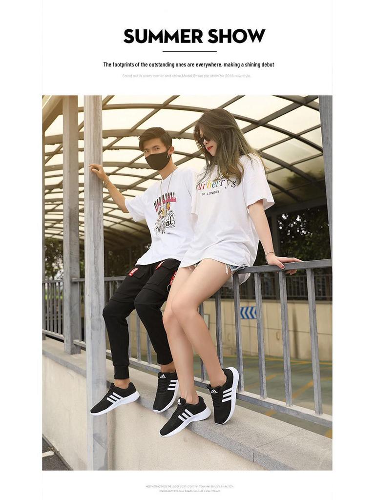 Adidas 2025 Мужские дышащие сетчатые повседневные спортивные кроссовки - Универсальный модный стиль для путешествий