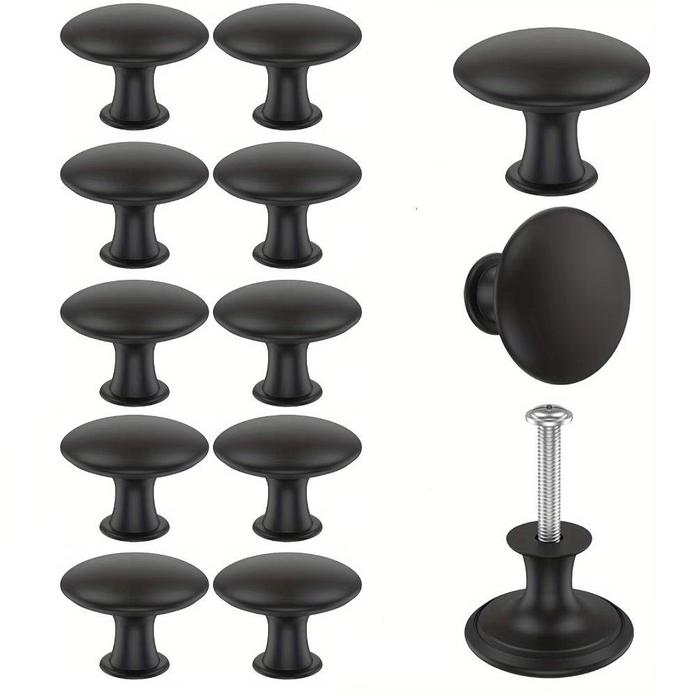 Zinc Zinc Zinc Alloy Mushroom Cabinet Handles Round Drawer Pulls Furniture Hardware  Children's Room