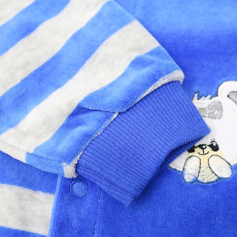 Newborn Baby Boy And Girl Infant Hooded Clothing Velvet Winter Spring One Piece Kid Long Sleeve Kidswear Aapparel Newborn Suits Tddler Romper