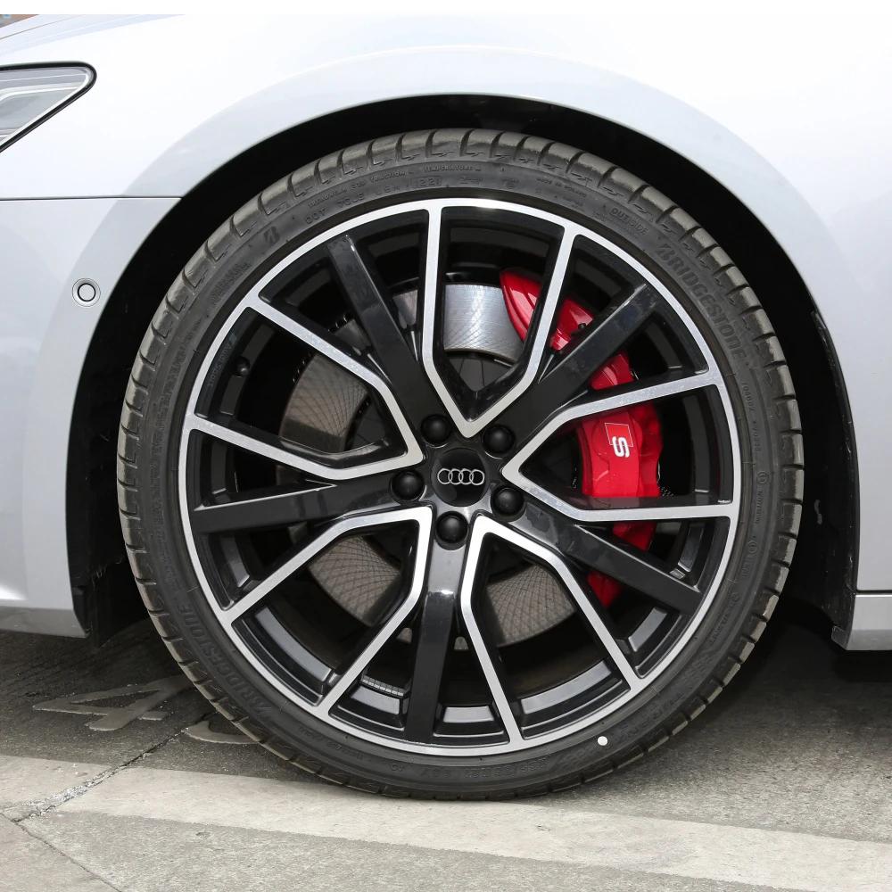 For Audi A34PCS 59mm 68mm Car Replacement Wheel Center Hub Caps badge For AUDI S A4 B8 B6 8L A6 C6 C5 Q5 A5 Line RS C7 B9 B7 A3 8P 8V