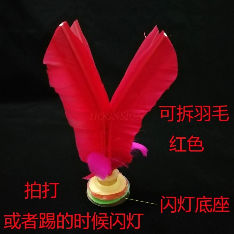 Flashing White Shuttlecock Night Light Induction Led Light Shuttlecock Night Flashing Shuttlecock