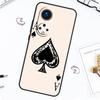 Кейс для карт Покера "Туз пик" Для Honor Magic 7 Pro 5 6 Lite Honor 200 Pro 50 70 90 X8b X9a X8a X8 X9 X9c X9b Чехол