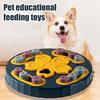 Pet Slow Food Bowl Stable Base Rounded Corners Food-Grade Pet Slow Feeder Prevents Overeating Slow Feed Dog Bowl