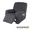 Waterproof Recliner Sofa Cover for Living Room Anti-Dust Non-Slip Stretch Reclining Chair Cover Lazy Boy Relax Armchair Slipcove