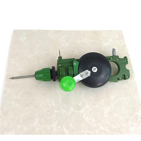 Мощный прецизионный ручной сверлильный станок по металлу, деревообработке, ручная кривошипная дрель для дома