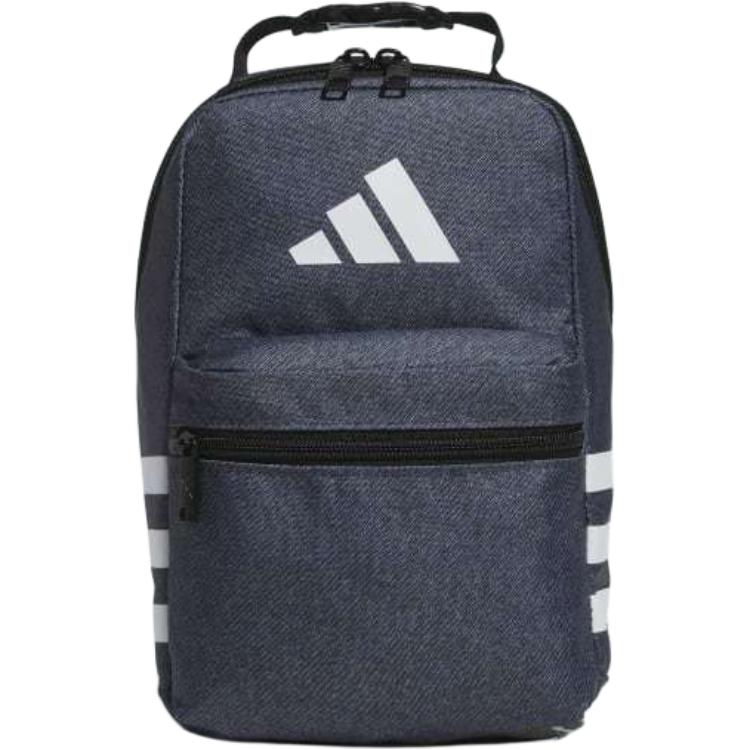 Adidas Santiago 3 Brand Logo Classic Polyester Travel Storage Bag Unisex Bags Dark-Blue JK3496
