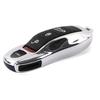 Чехол-обложка NextBlue для смарт-ключа Porsche (Серебряный)