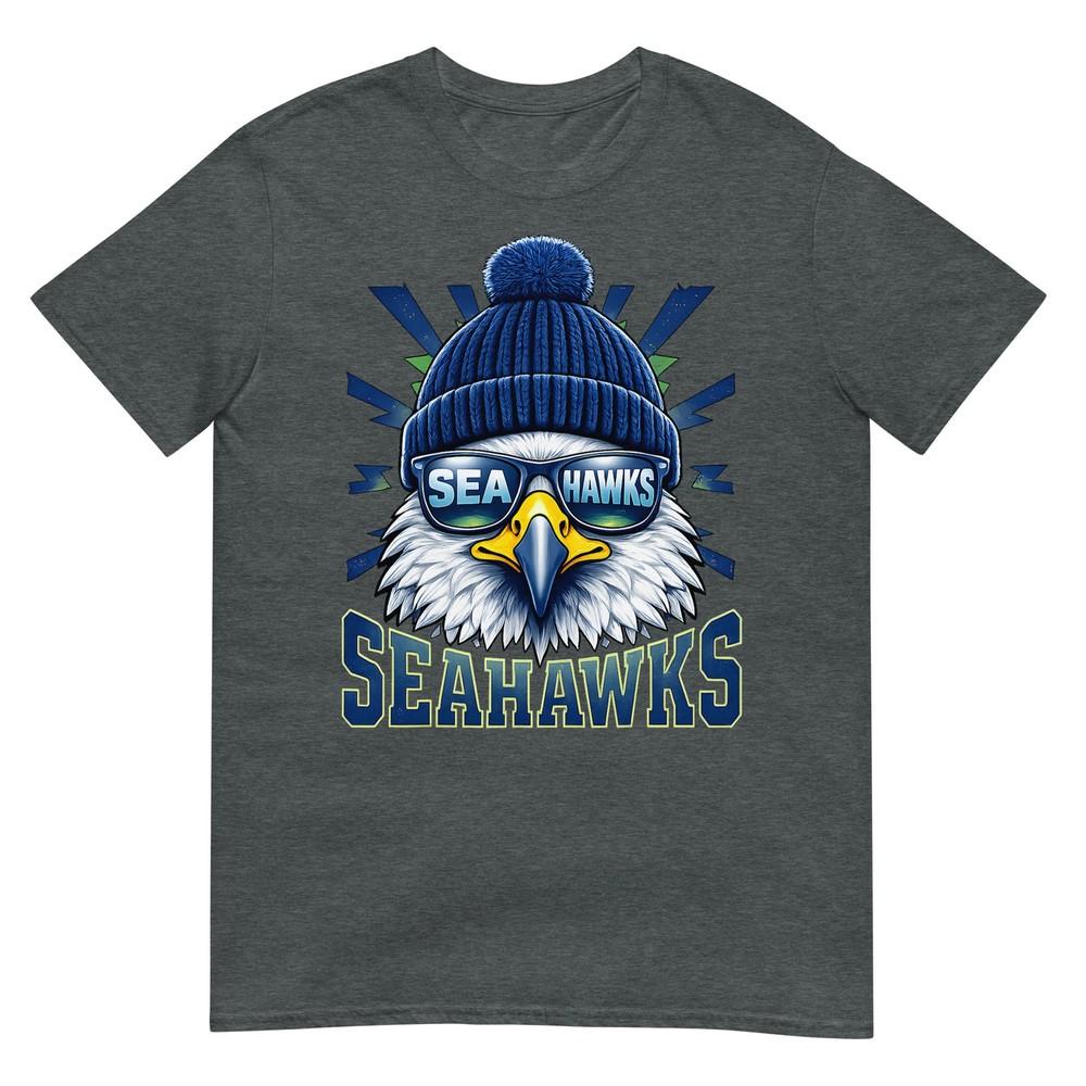 Vintage Cool Face Sea Hawk With Sunglasses Unisex Unisex Tees TShirt