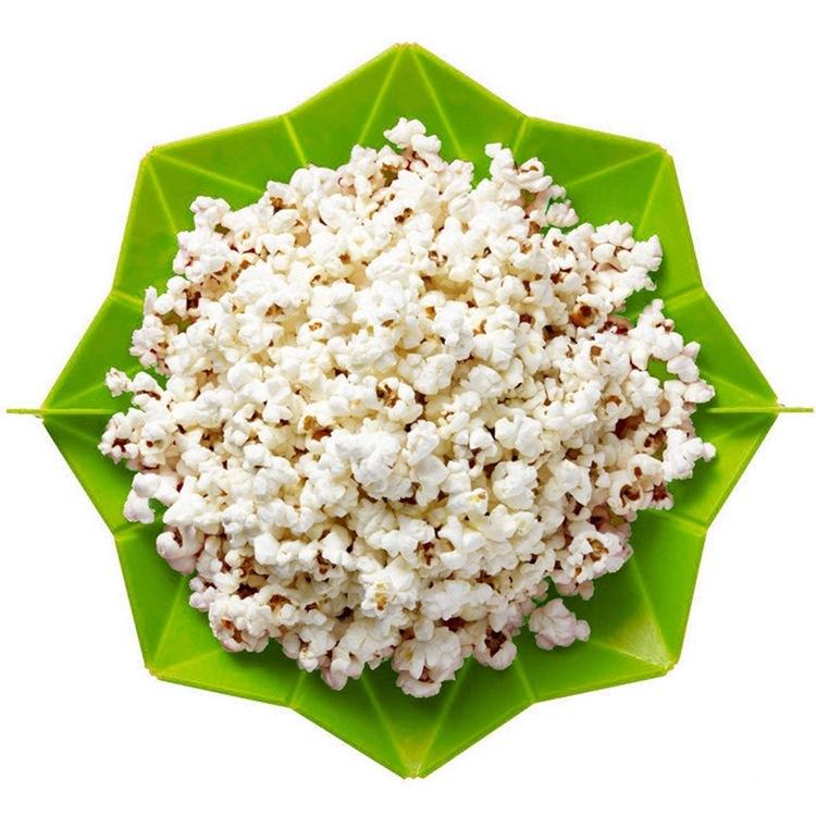 1 шт., силиконовая машина для приготовления попкорна, складное ведро, миска-поппер, DIY, контейнер для приготовления здоровых закусок, инструменты для выпечки