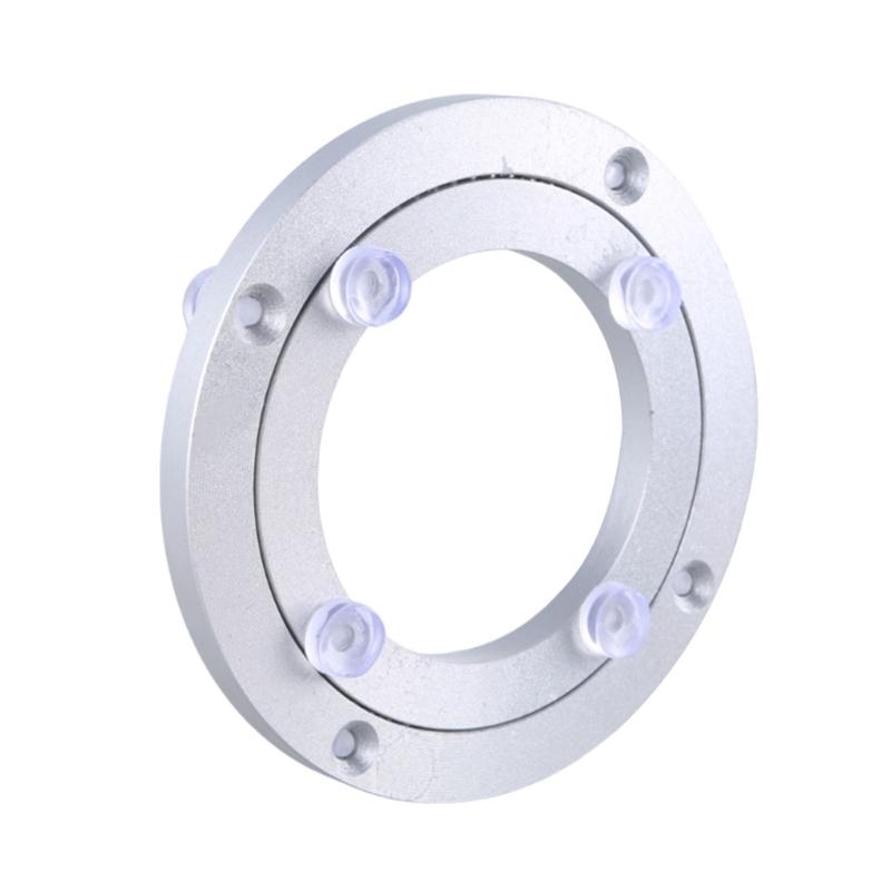 Swivels Platform Style Rotating Tray Revolving Disc for 20-25cm Glass Tabletop