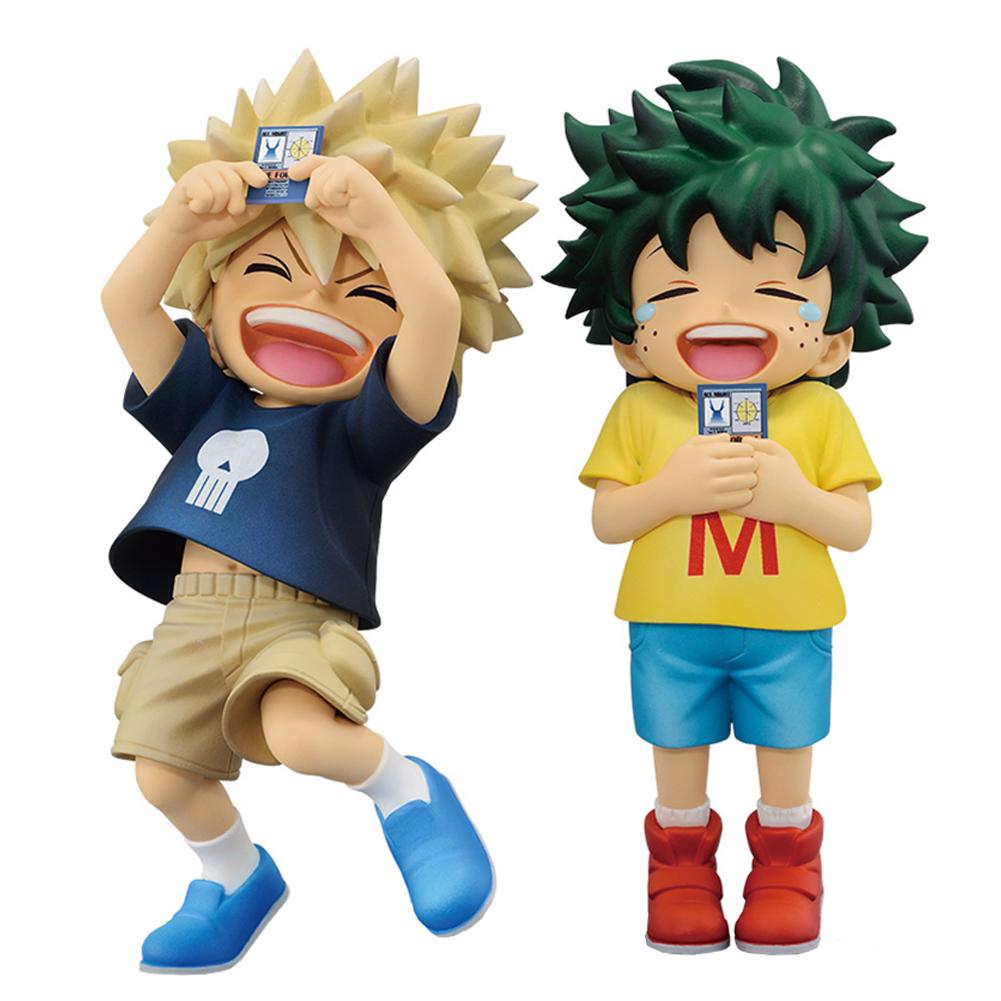 Аниме MHA Фигурка Бакуго Боку Мидория Изуку Фигурка на шарнирах милая Q-версия модель Коллекция Аниме Герой Кацуки Бакуго фигура Подарки