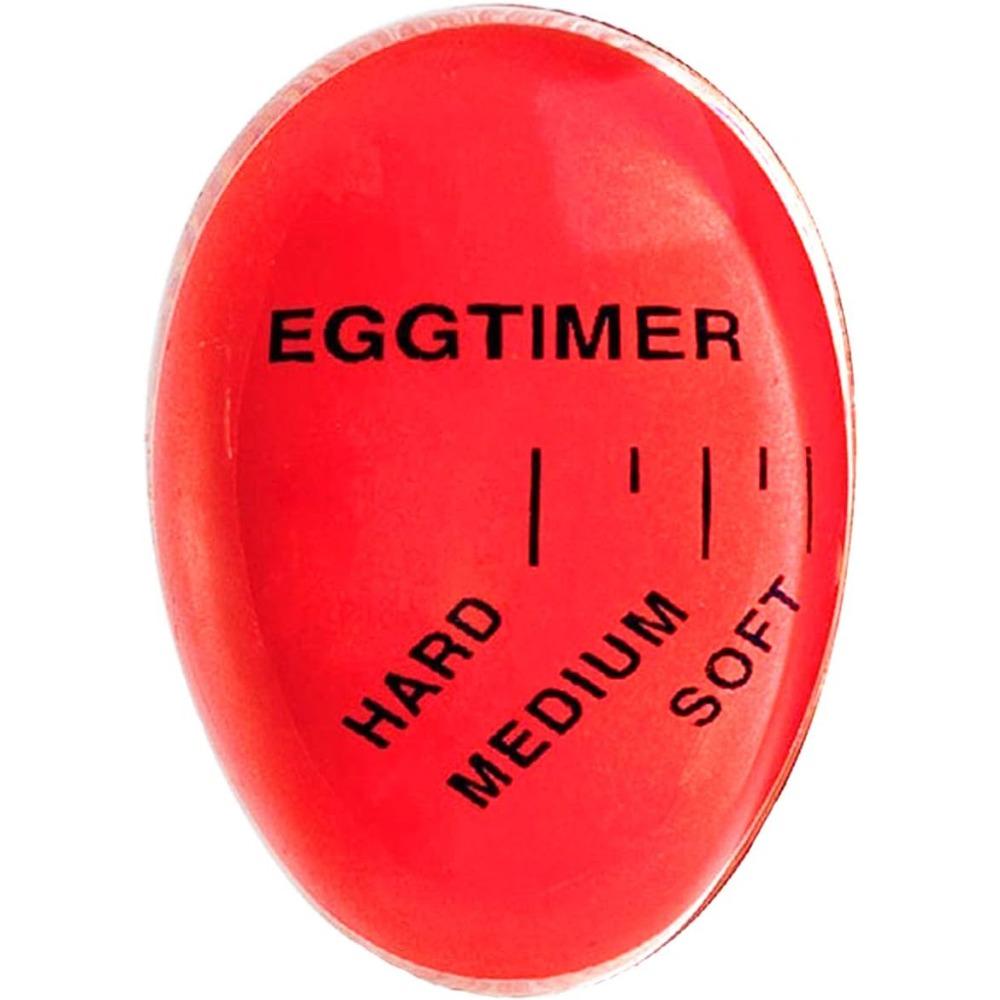 1 шт. Таймер для яиц Кухонный электронный таймер Инструмент Меняющий цвет Приготовление вареных яиц Мягкие и вкрутую Экологически чистая смола