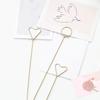 20Pcs Greeting Card Holder School Event Wire Card Holder Durable Photo Stick Holder Party Floral Card Holder Office Party Wedding